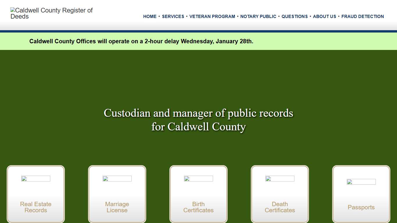 Caldwell County Register of Deeds