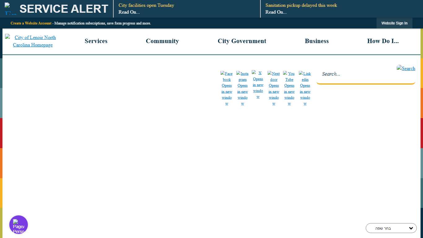 City of Lenoir, NC Official Website